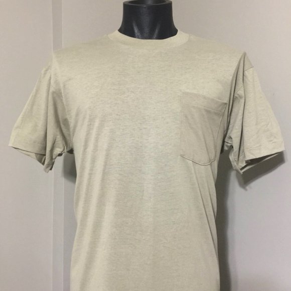 Vintage Fruit Of The Loom Pocket Tee Xl 